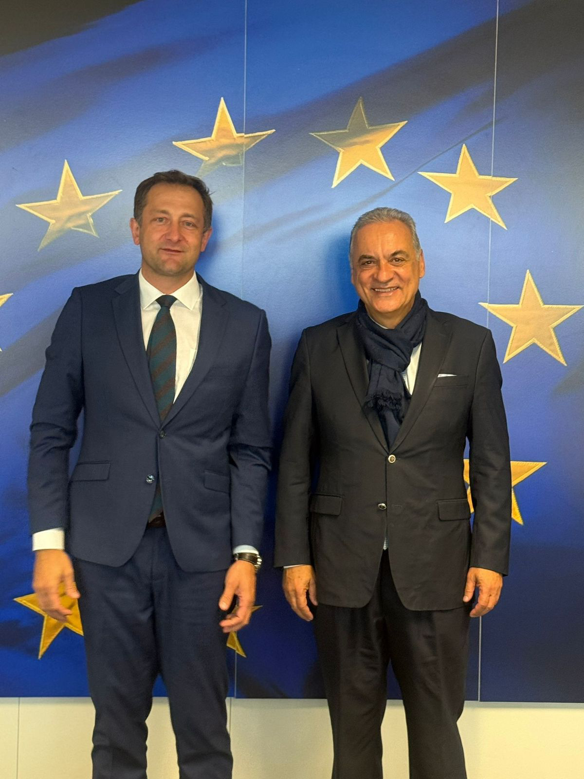 Συνάντηση Κεφαλογιάννη με τον Επίτροπο Christoph Hansen