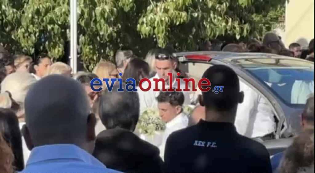 Η Χαλκίδα αποχαιρέτησε με πόνο και δάκρυα τον 20χρονο Μάριο Ρουμπή