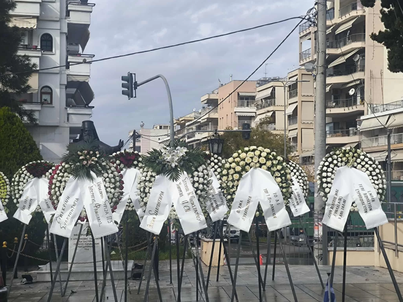 To «τελευταίο αντίο» στον Δημήτρη Σταμάτη