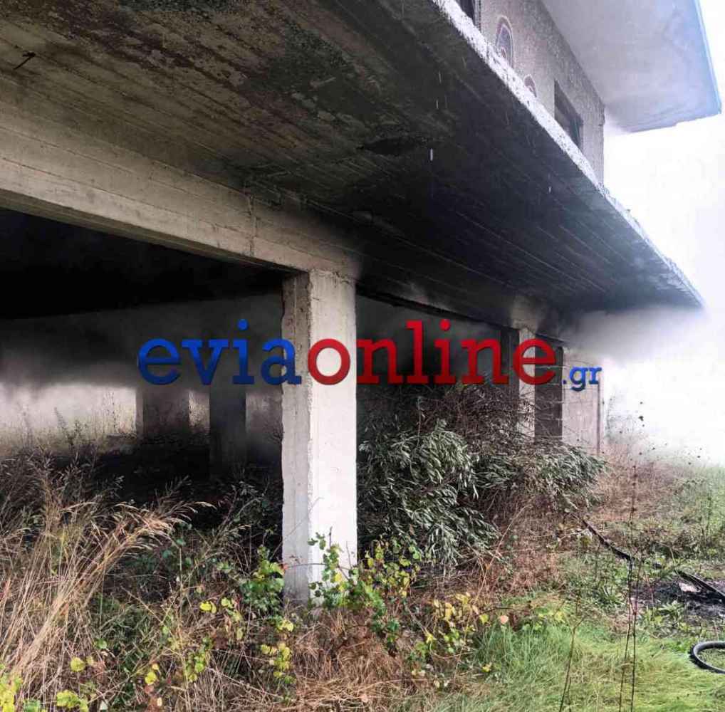 Εύβοια: Κλέφτες προσπάθησαν να κάψουν καλώδια και έβαλαν φωτιά