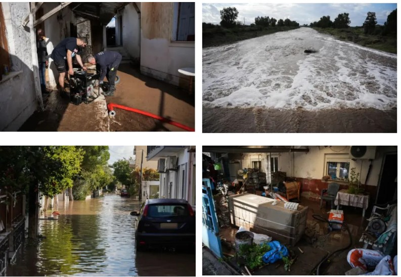 Λέσβος πλημμύρες