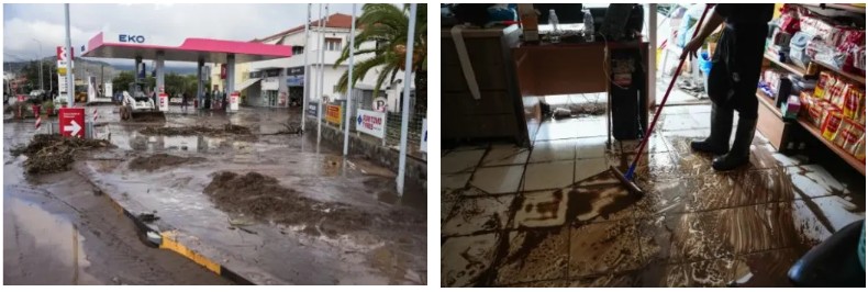 Λέσβος πλημμύρες