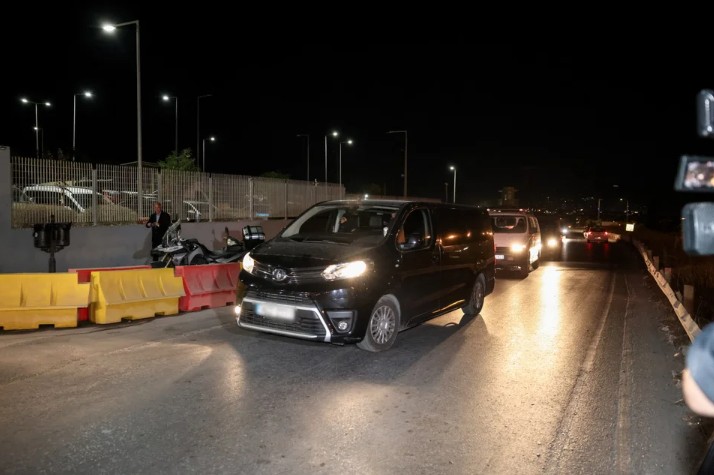 μεταγωγή συλληφθέντες Βορίζια