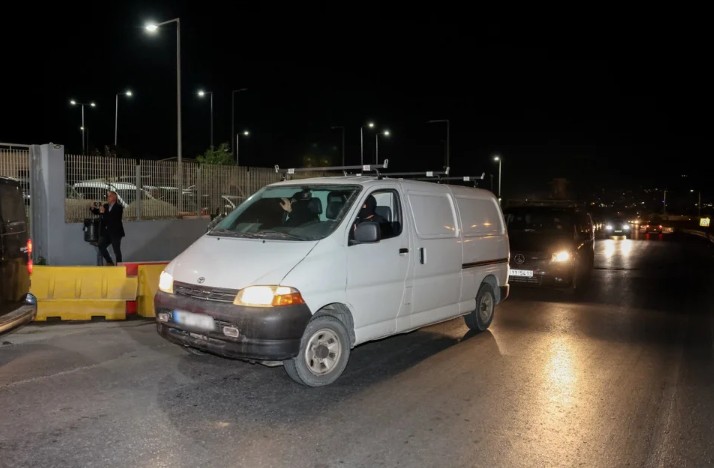 μεταγωγή συλληφθέντες Βορίζια