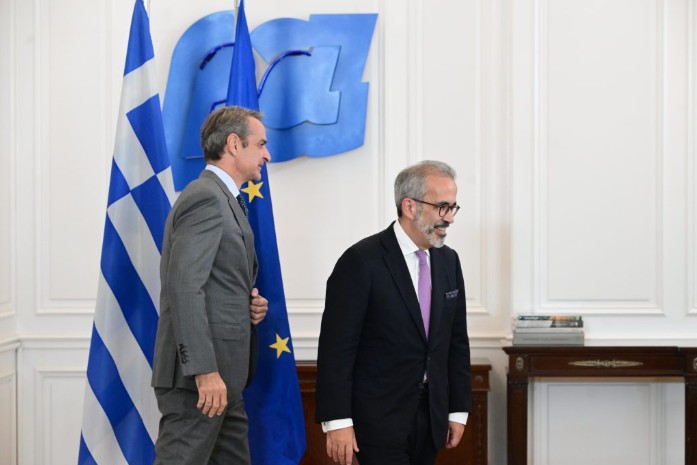 Συνάντηση Μητσοτάκη με τον ΥΠΕΞ της Πορτογαλίας
