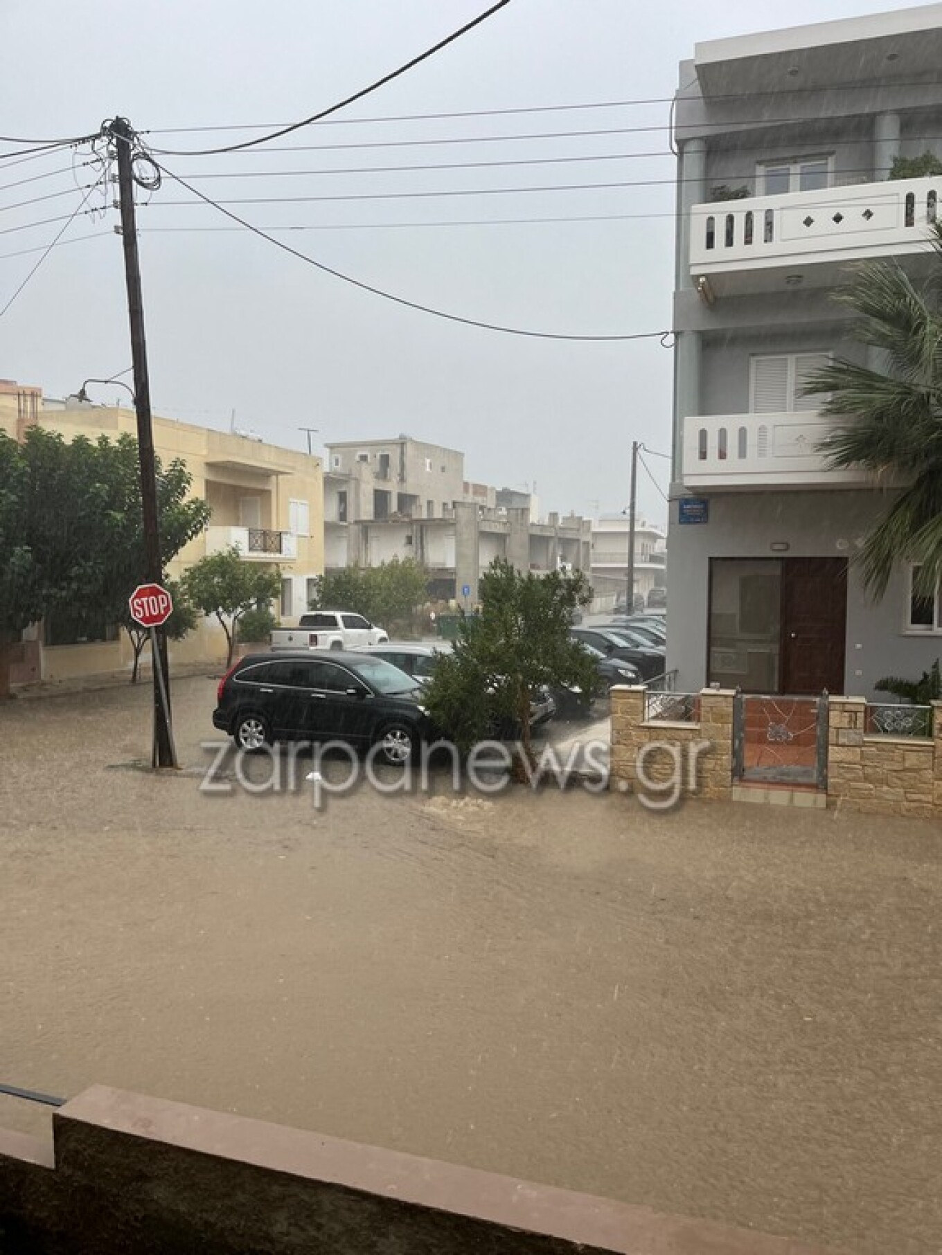 Προβλήματα από την κακοκαιρία στην Κρήτη