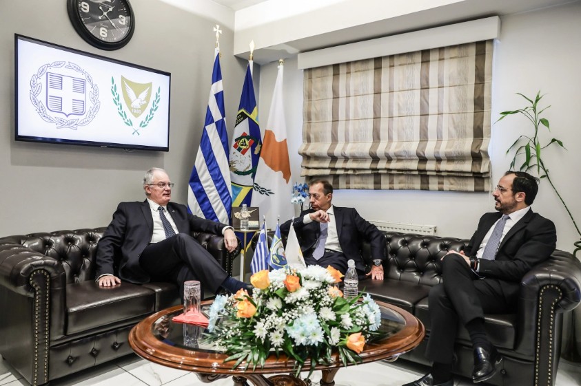 Τασούλας: Ελλάδα και Κύπρος συνεχίζουν να αγωνίζονται για μια δίκαιη και βιώσιμη λύση του Κυπριακού