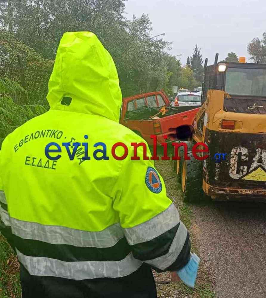 Εκτροπή αυτοκινήτου στην Ερέτρια