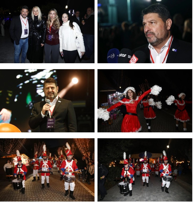 Άνοιξε το Χριστουγεννιάτικο Χωριό στο Πεδίον του Άρεως