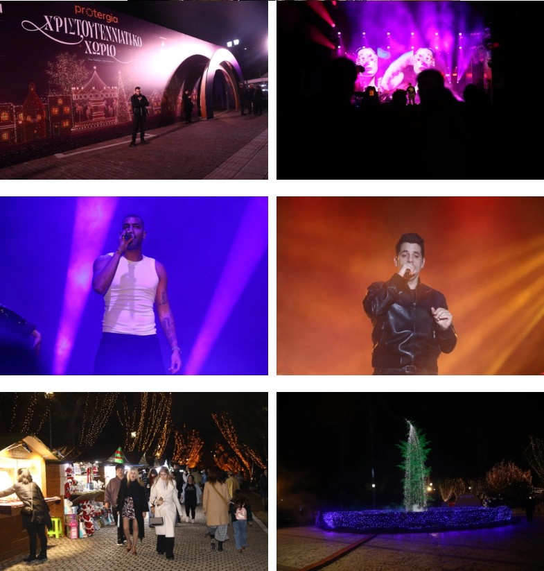 Άνοιξε το Χριστουγεννιάτικο Χωριό στο Πεδίον του Άρεως