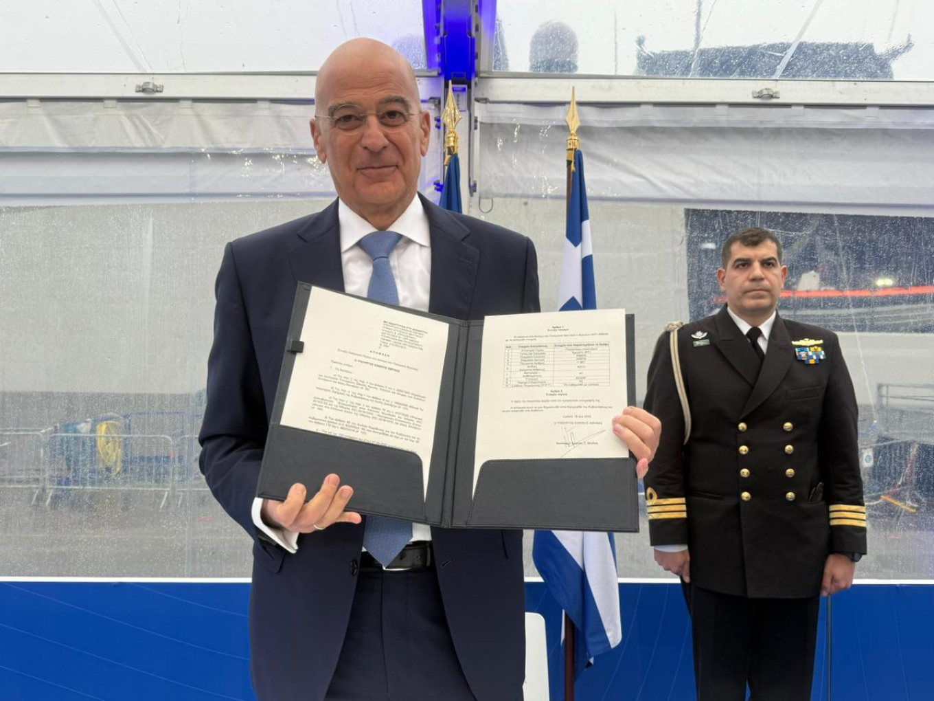 Παραδόθηκε η φρεγάτα «Κίμων»