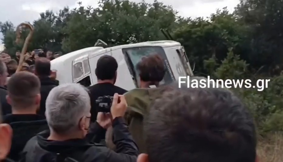 Επεισόδια μεταξύ αγροτών και αστυνομίας σε Ηράκλειο, Χανιά και Καρδίτσα