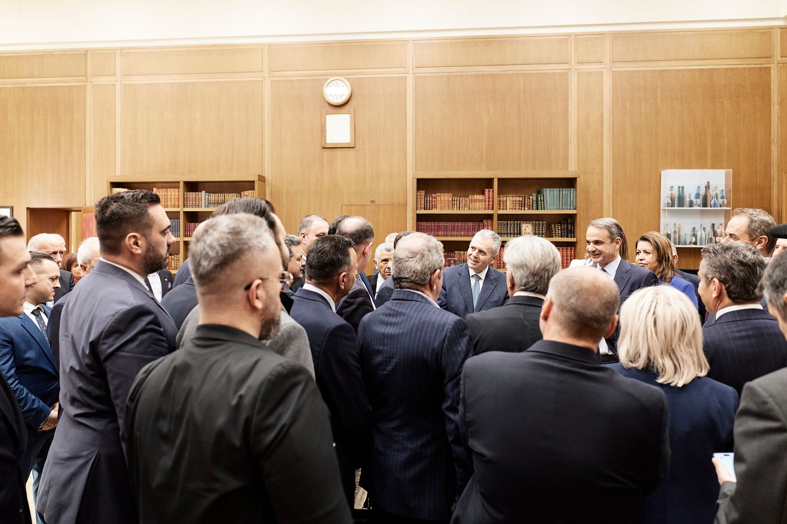 Συνάντηση Μητσοτάκη με τους νεοεκλεγέντες Προέδρους ΔΕΕΠ