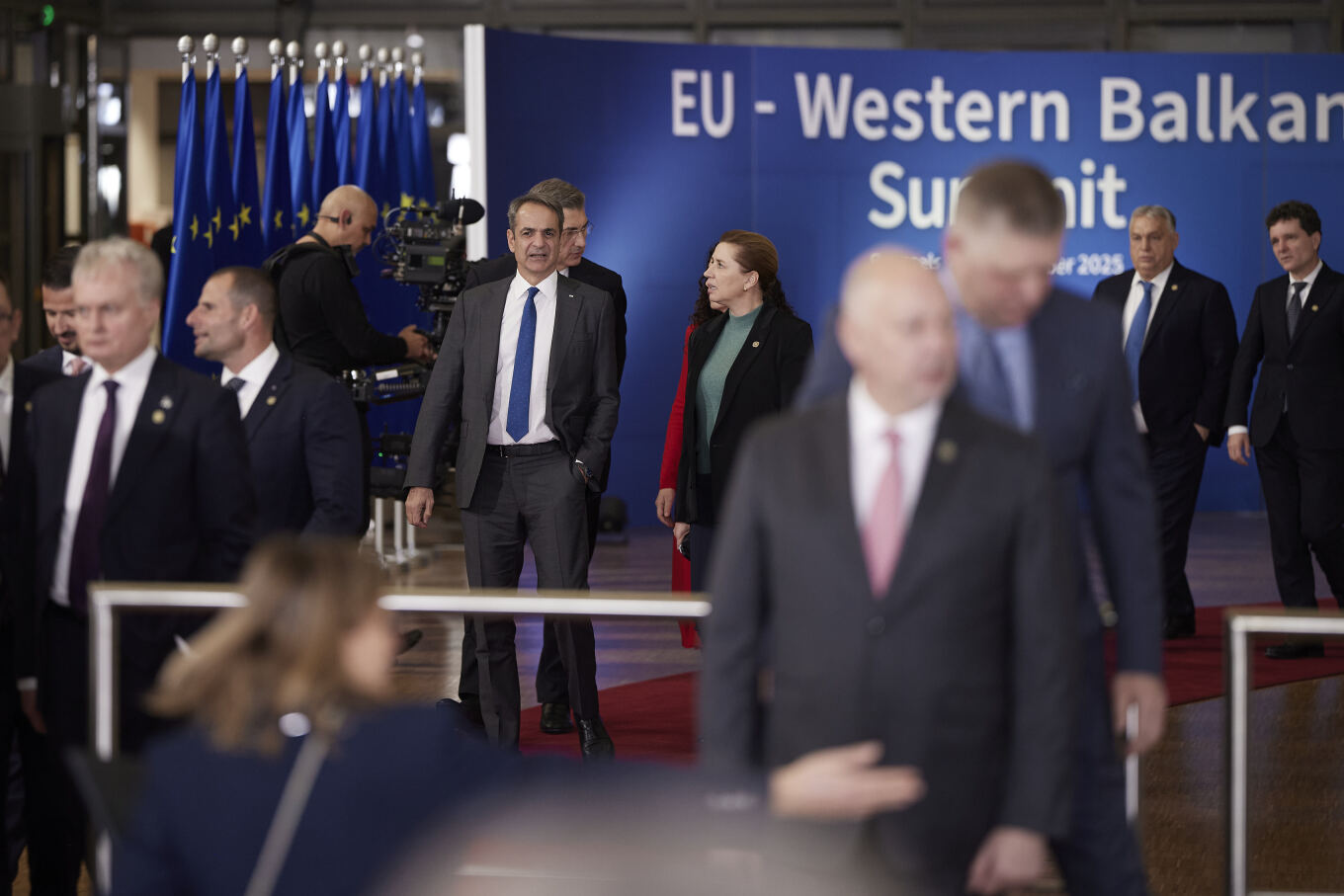 Ο Πρωθυπουργός στη Σύνοδο Κορυφής Ε.Ε.-Δυτικών Βαλκανίων