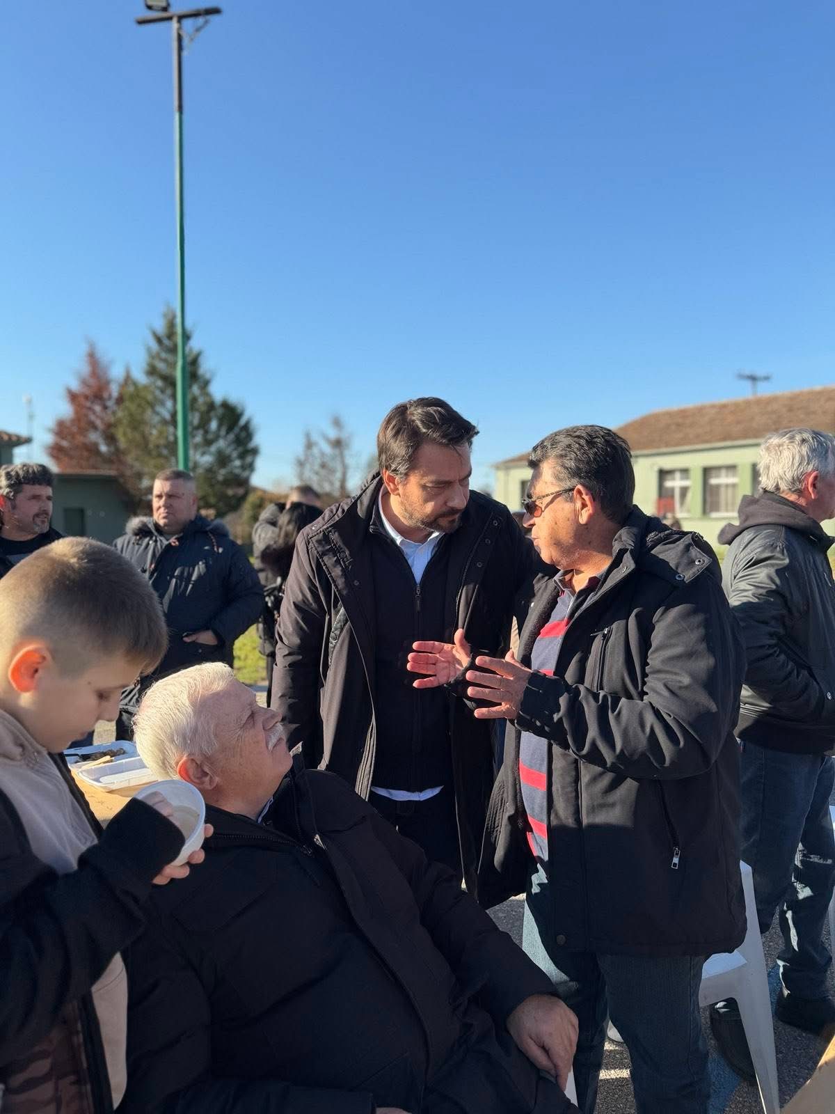 Ο Τάσος Μπαρτζώκας δίπλα στους ανθρώπους και την παράδοση του Ρουμλουκιού 