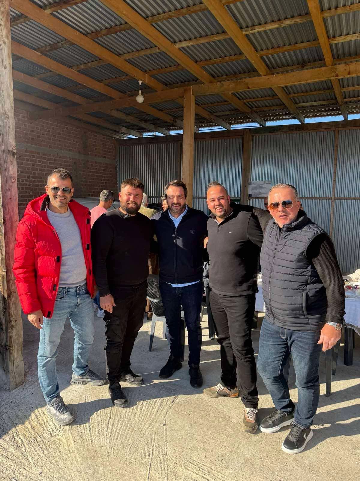 Ο Τάσος Μπαρτζώκας δίπλα στους ανθρώπους και την παράδοση του Ρουμλουκιού 