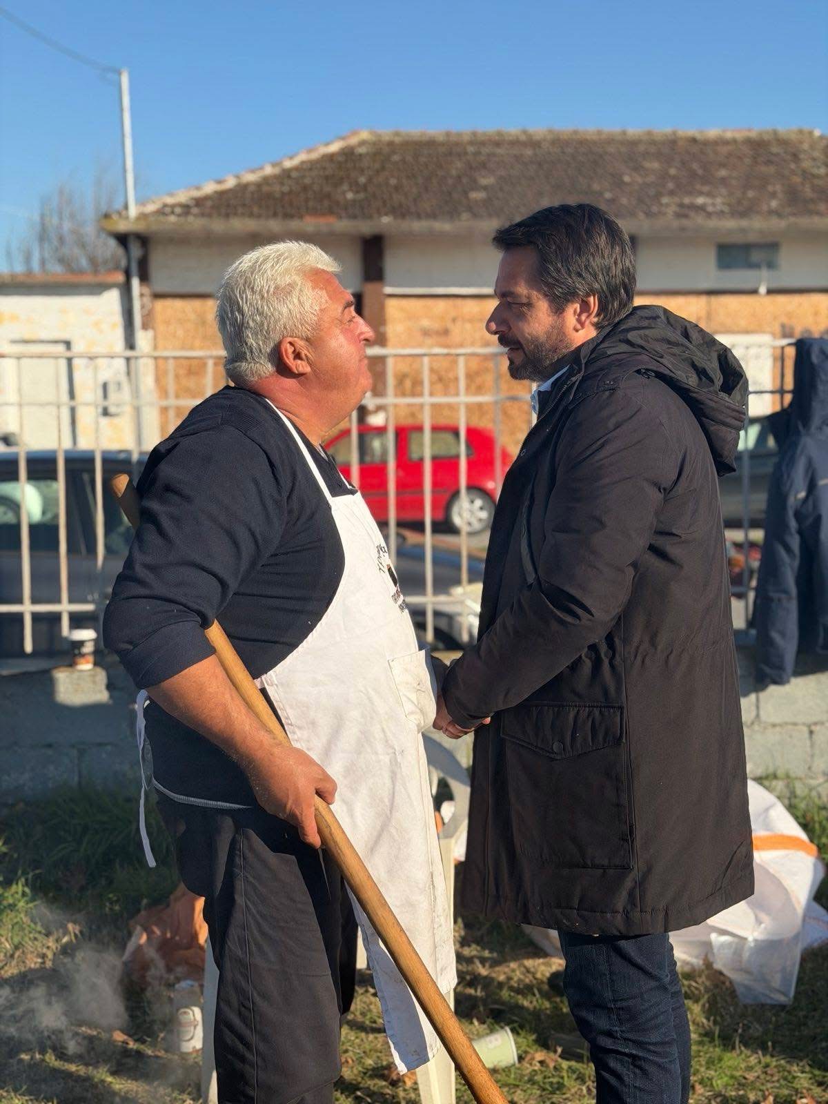 Ο Τάσος Μπαρτζώκας δίπλα στους ανθρώπους και την παράδοση του Ρουμλουκιού 