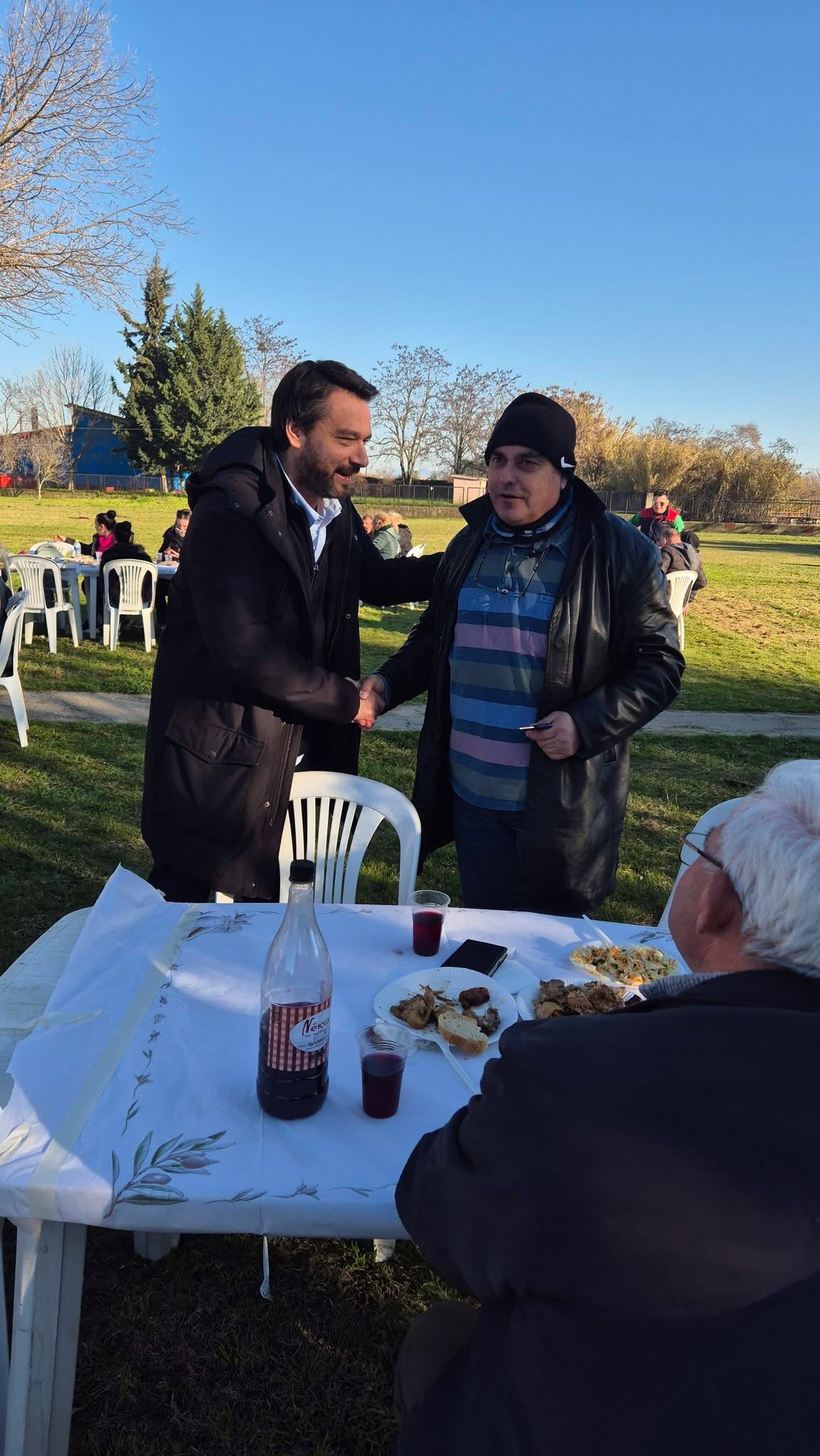 Ο Τάσος Μπαρτζώκας δίπλα στους ανθρώπους και την παράδοση του Ρουμλουκιού 