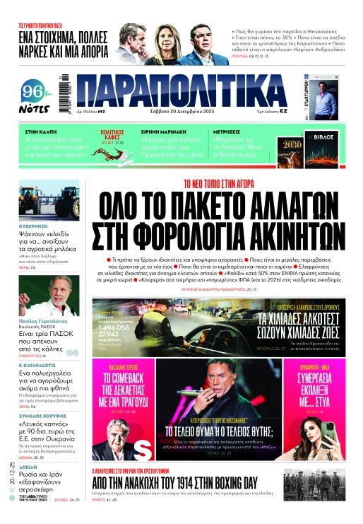 Διαβάστε στα «Παραπολιτικά»