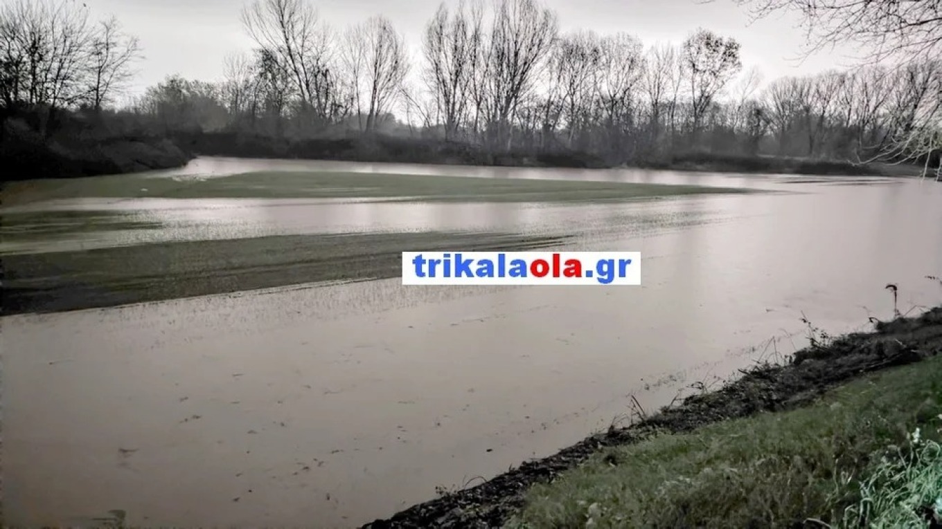 Υπερχείλισε ο Πηνειός