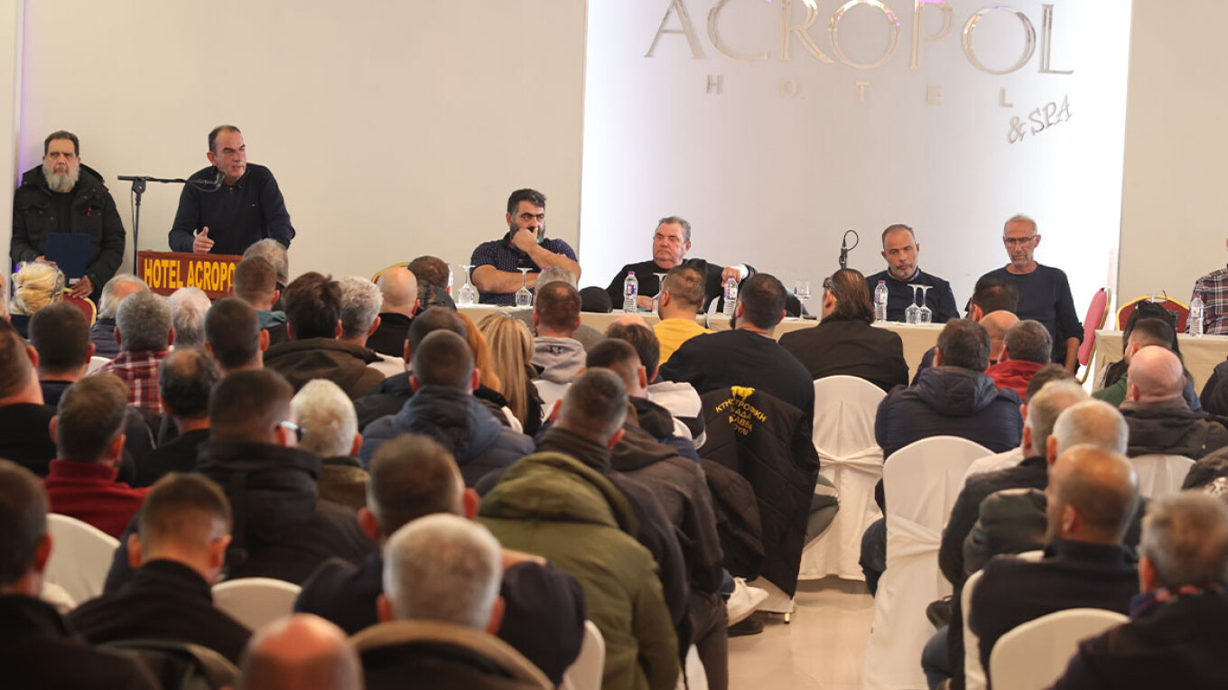 Συνέλευση αγροτών Σέρρες 