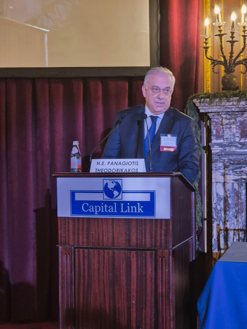 Θεοδωρικάκος: Παραγωγική οικονομία, μείωση των ανισοτήτων και ενίσχυση των σχέσεων με τις ΗΠΑ