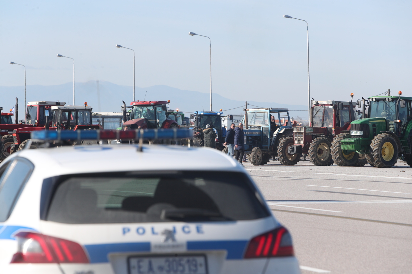 αγρότες τρακτέρ