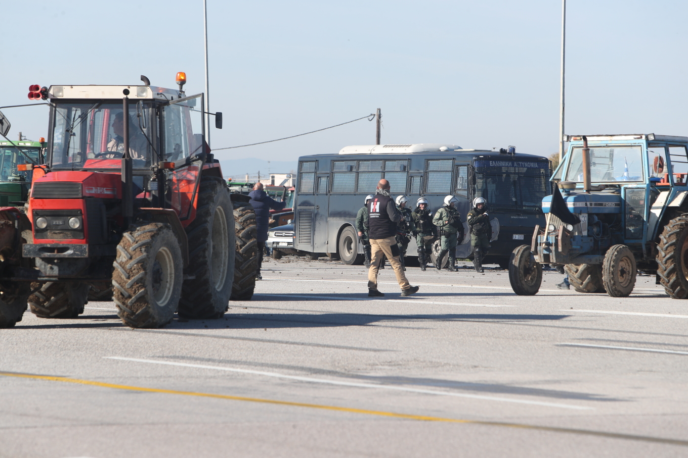 αγρότες τρακτέρ