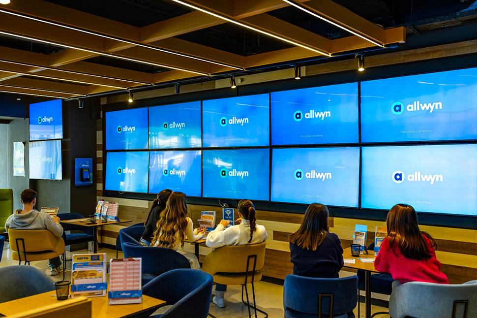 Με σύγχρονο look and feel, τα καταστήματα Allwyn φέρνουν περισσότερη διασκέδαση και ακόμη πιο πολλές εκπλήξεις