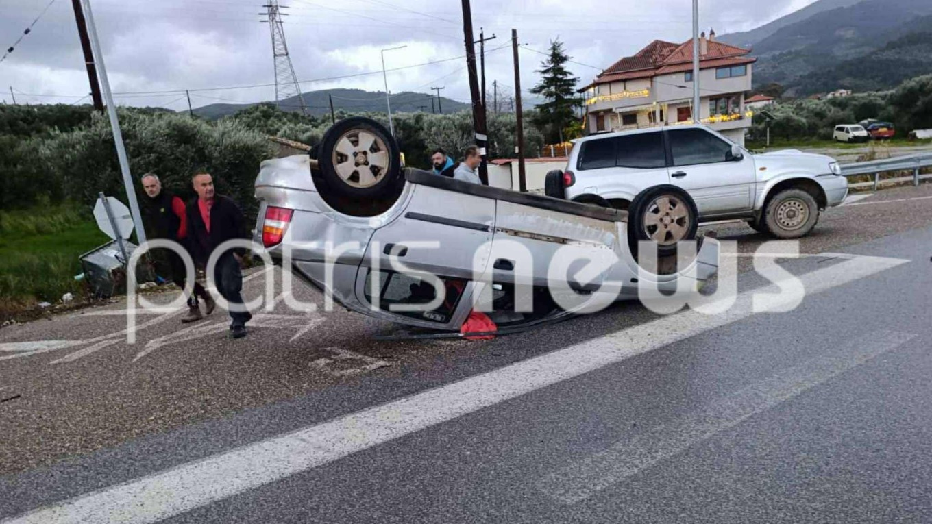 Ανεμοστρόβιλος σηκώνει αυτοκίνητο εν κινήσει στον αέρα
