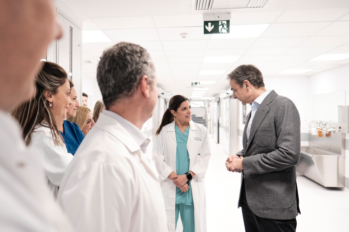 Μητσοτάκης από «Άγιο Σάββα»