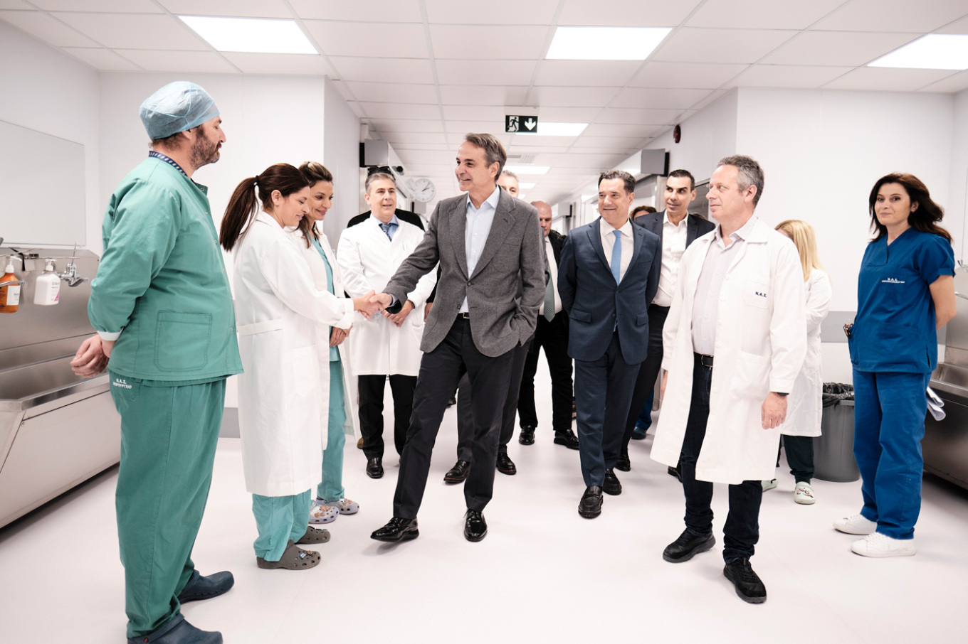 Μητσοτάκης από «Άγιο Σάββα»