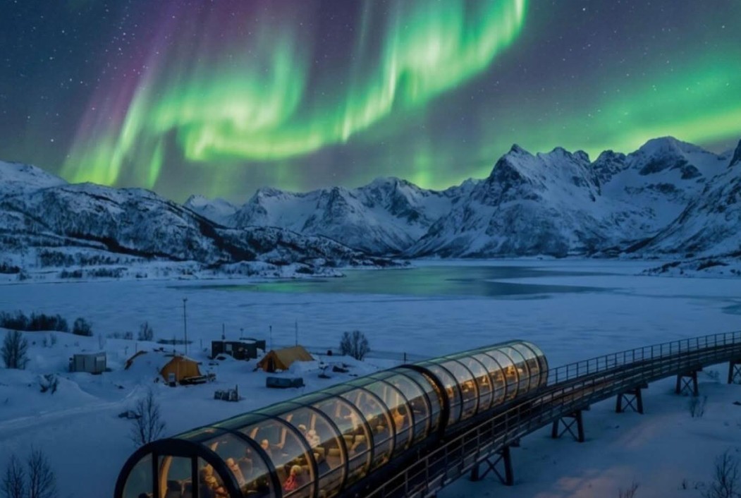 Το πρώτο πανοραμικό τρένο