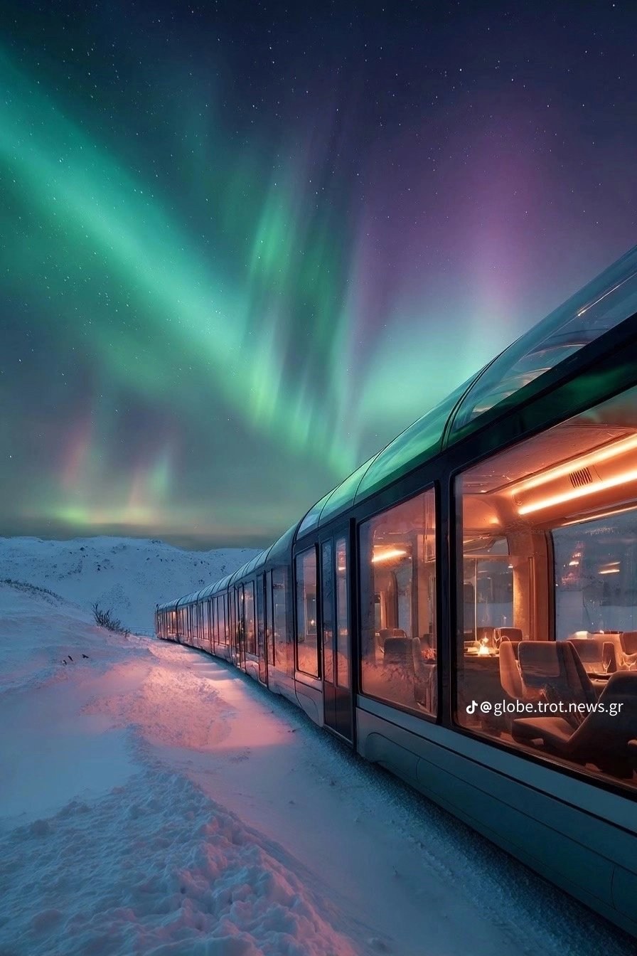 Το πρώτο πανοραμικό τρένο