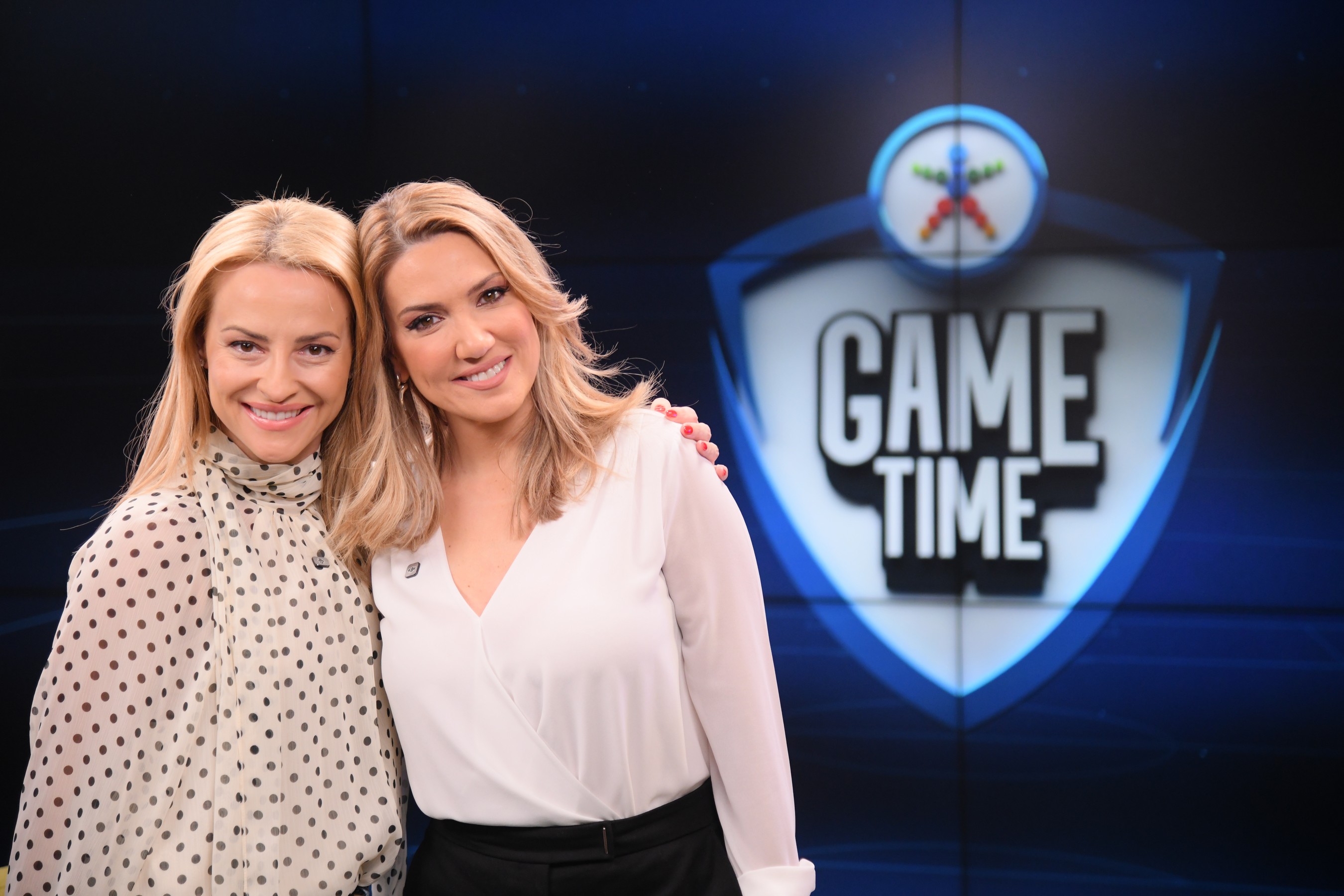 Η Έλενα Παπαβασιλείου βάζει γκολ στο ΟΠΑΠ Game Time