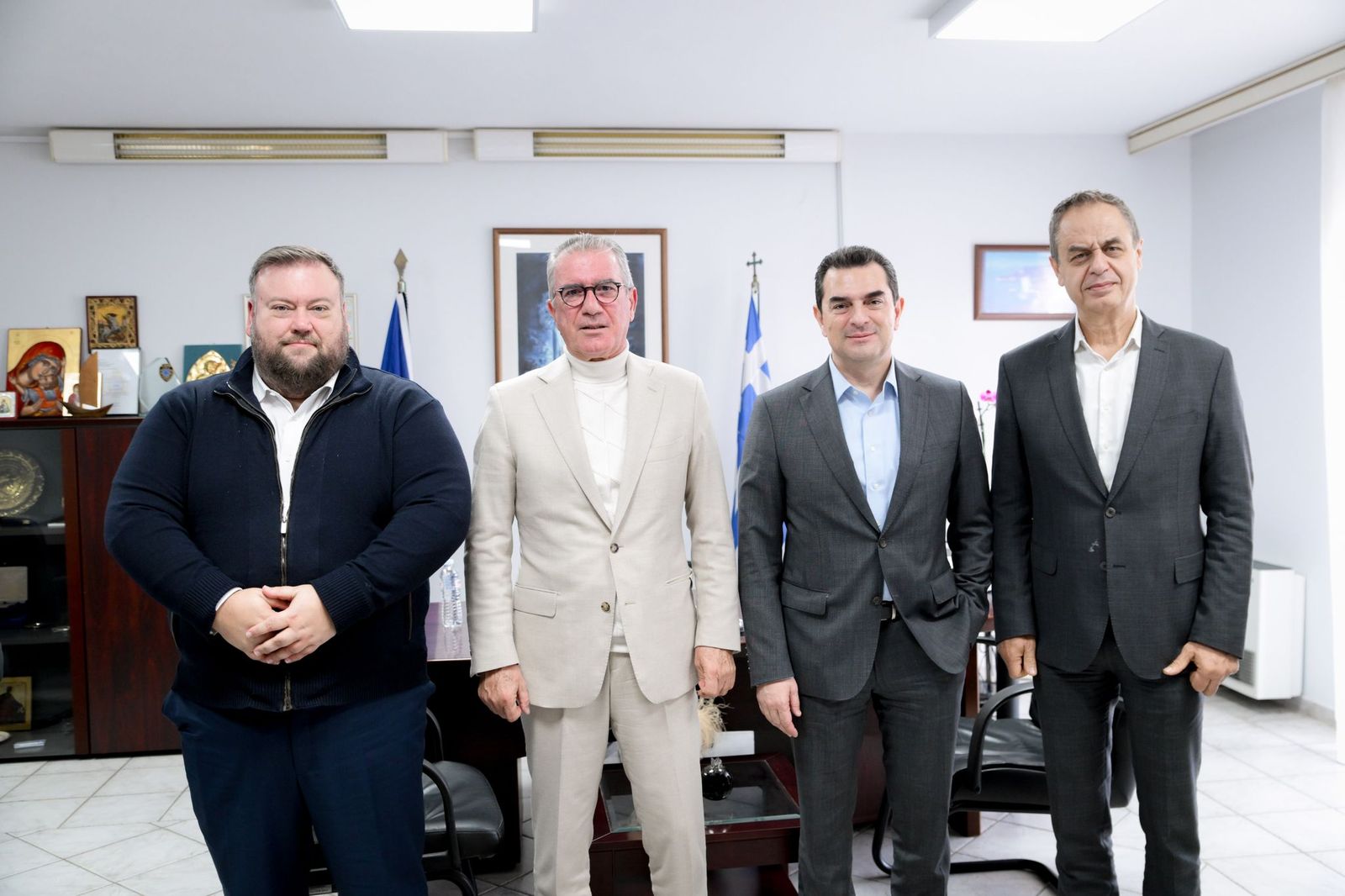 Επίσκεψη του Κώστα Σκρέκα στην Πρέβεζα