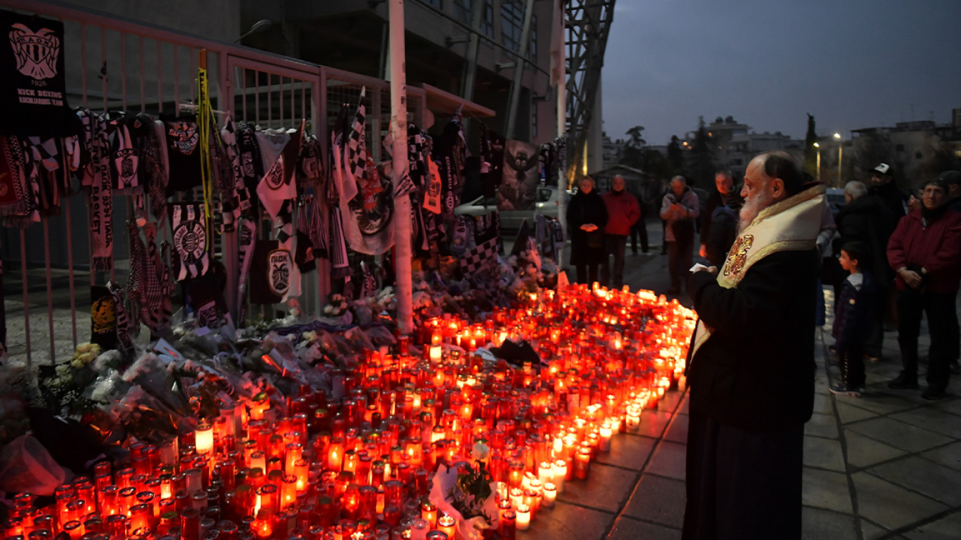 Τρισάγιο τελέστηκε το απόγευμα στην Τούμπα