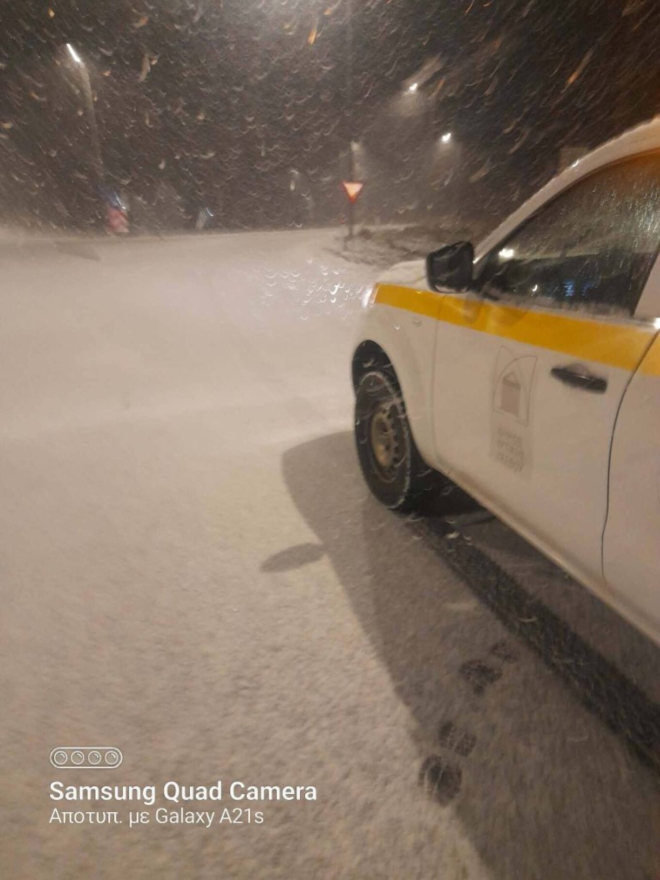 Στα λευκά τα ορεινά της Λέσβου και περιοχές της Λήμνου