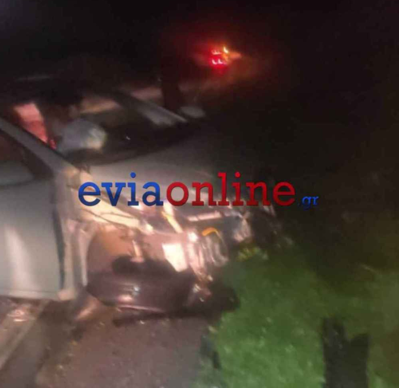 Εύβοια: Αυτοκίνητο χτύπησε αγριογούρουνο