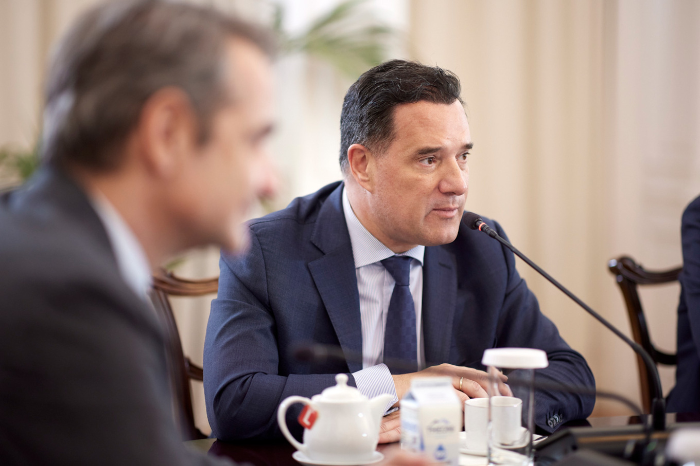 Γεωργιάδης σύσκεψη Μαξίμου