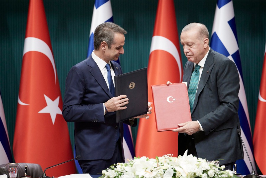 Μητσοτάκης Ερντογάν