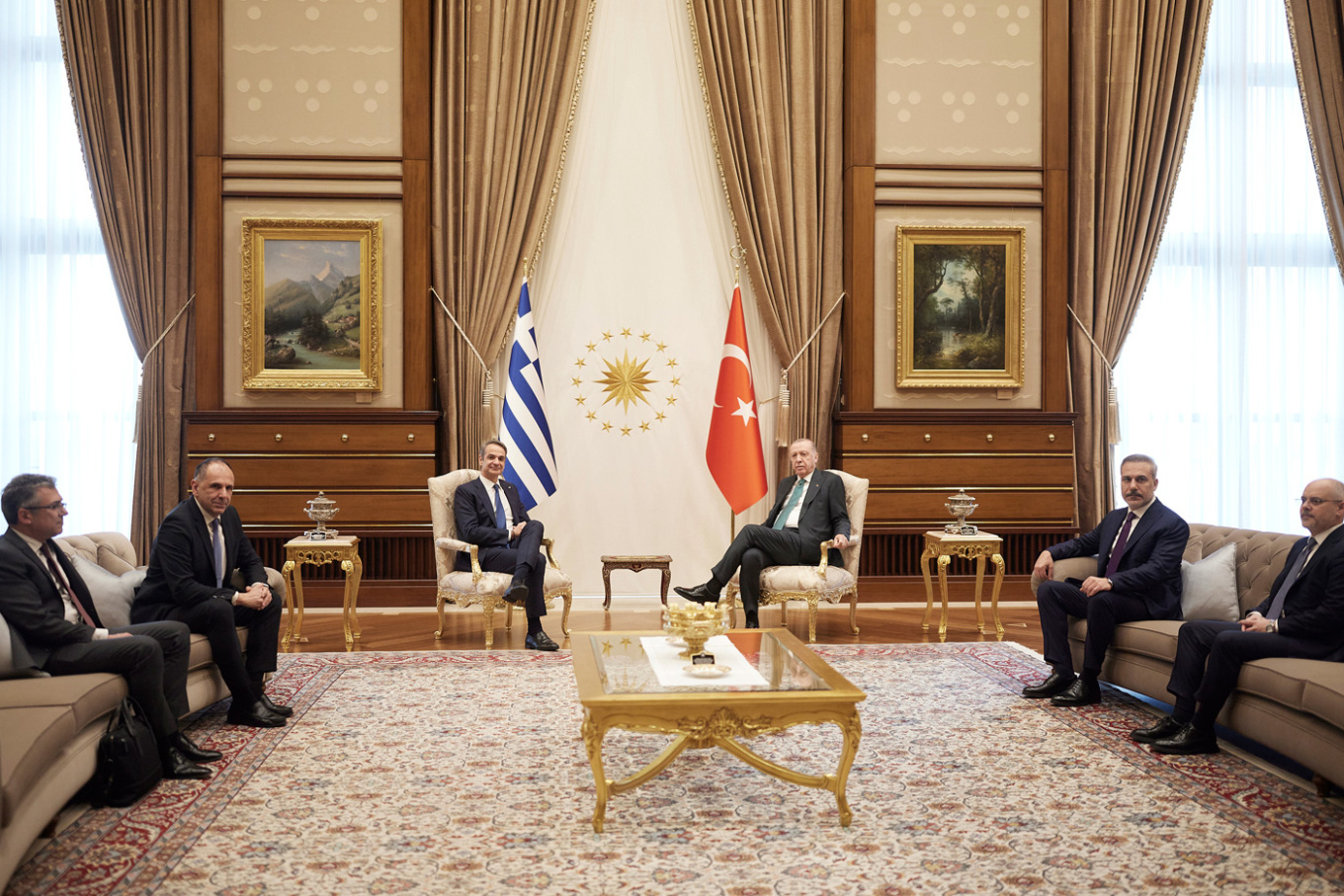 Μητσοτάκης Ερντογάν