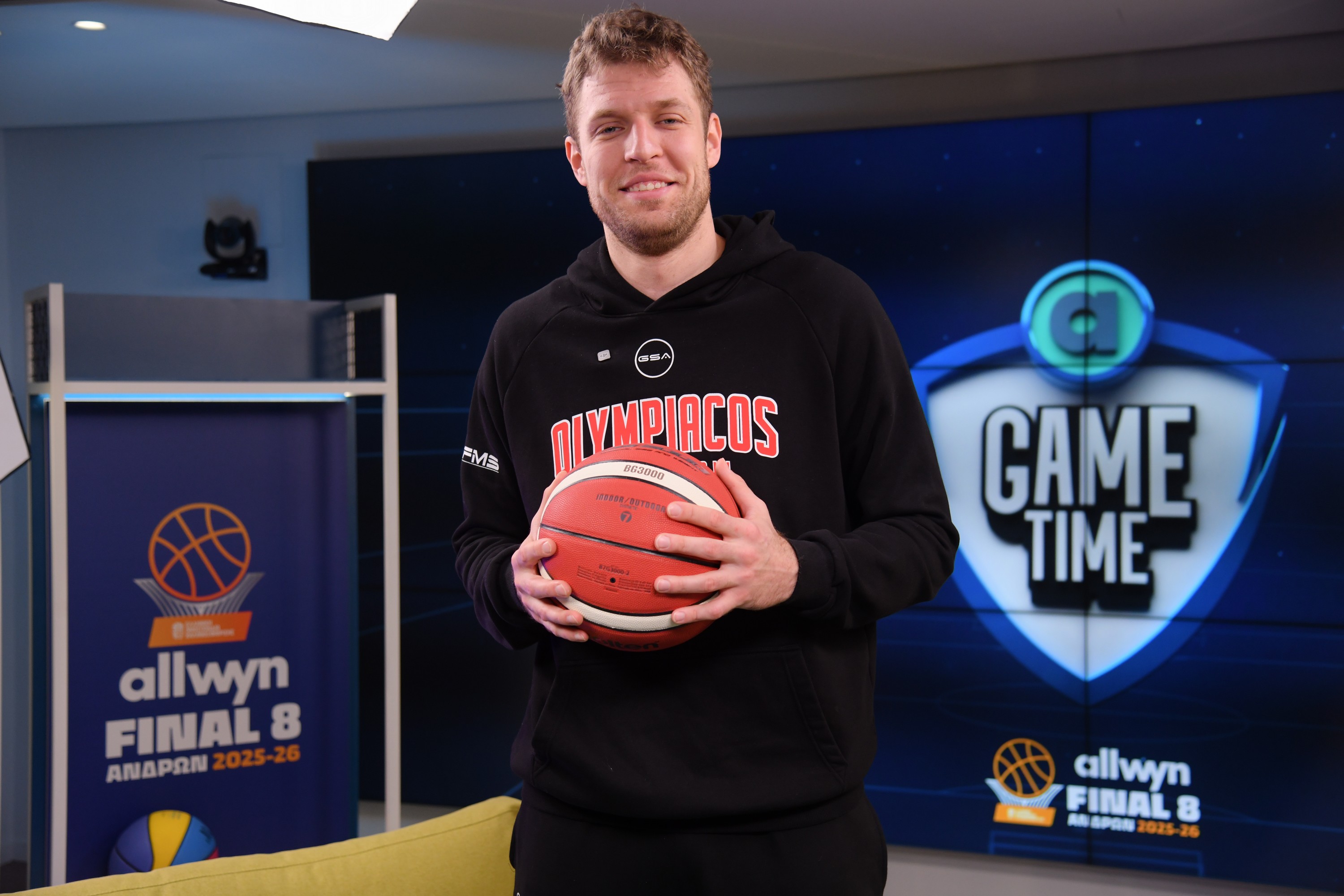 O Σάσα Βεζένκοφ στο Allwyn Game Time