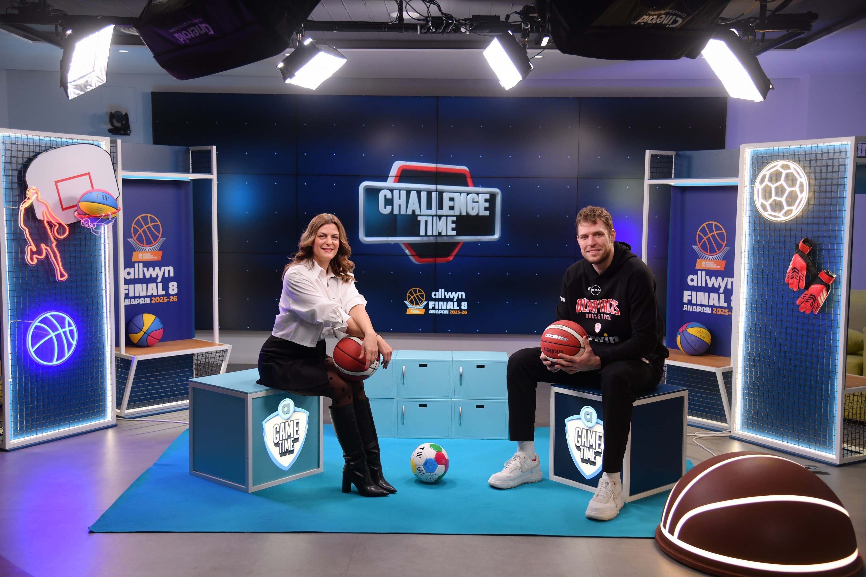 O Σάσα Βεζένκοφ στο Allwyn Game Time