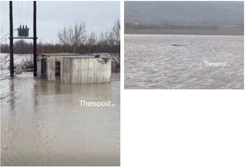 Πλημμύρισαν πάνω από 100.000 στρέμματα