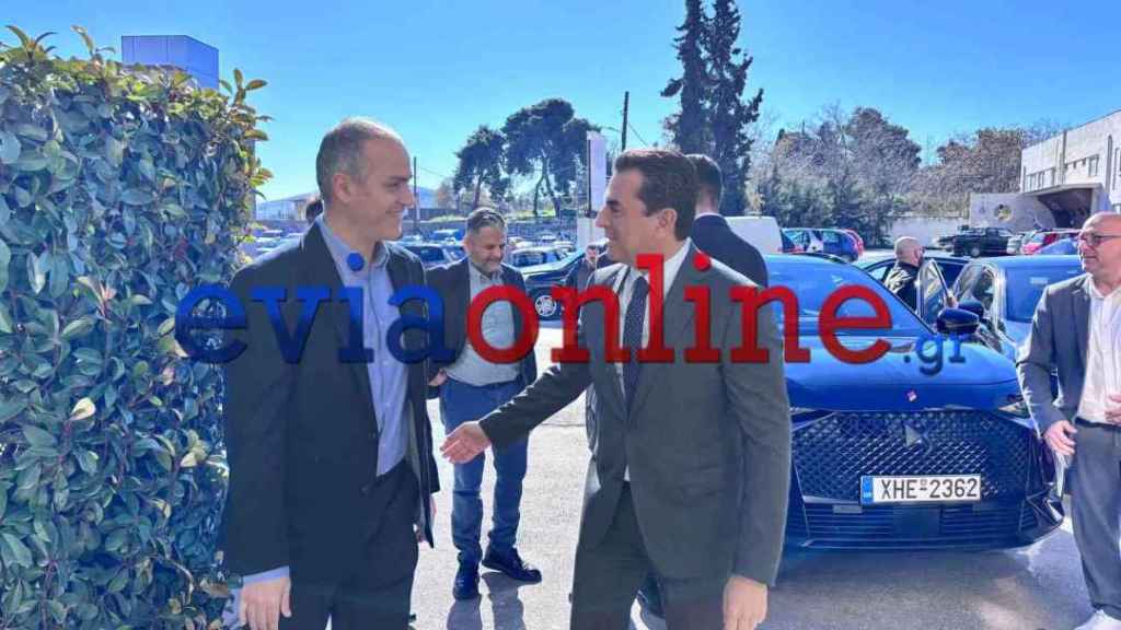 Ν.Δ.: Οι Σκρέκας και Κονταδάκης επισκέφτηκαν φορείς στη Χαλκίδα