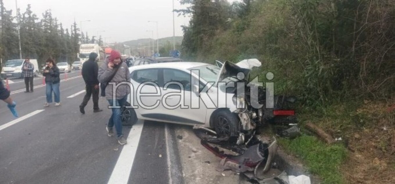 Σοβαρό τροχαίο στην Κρήτη