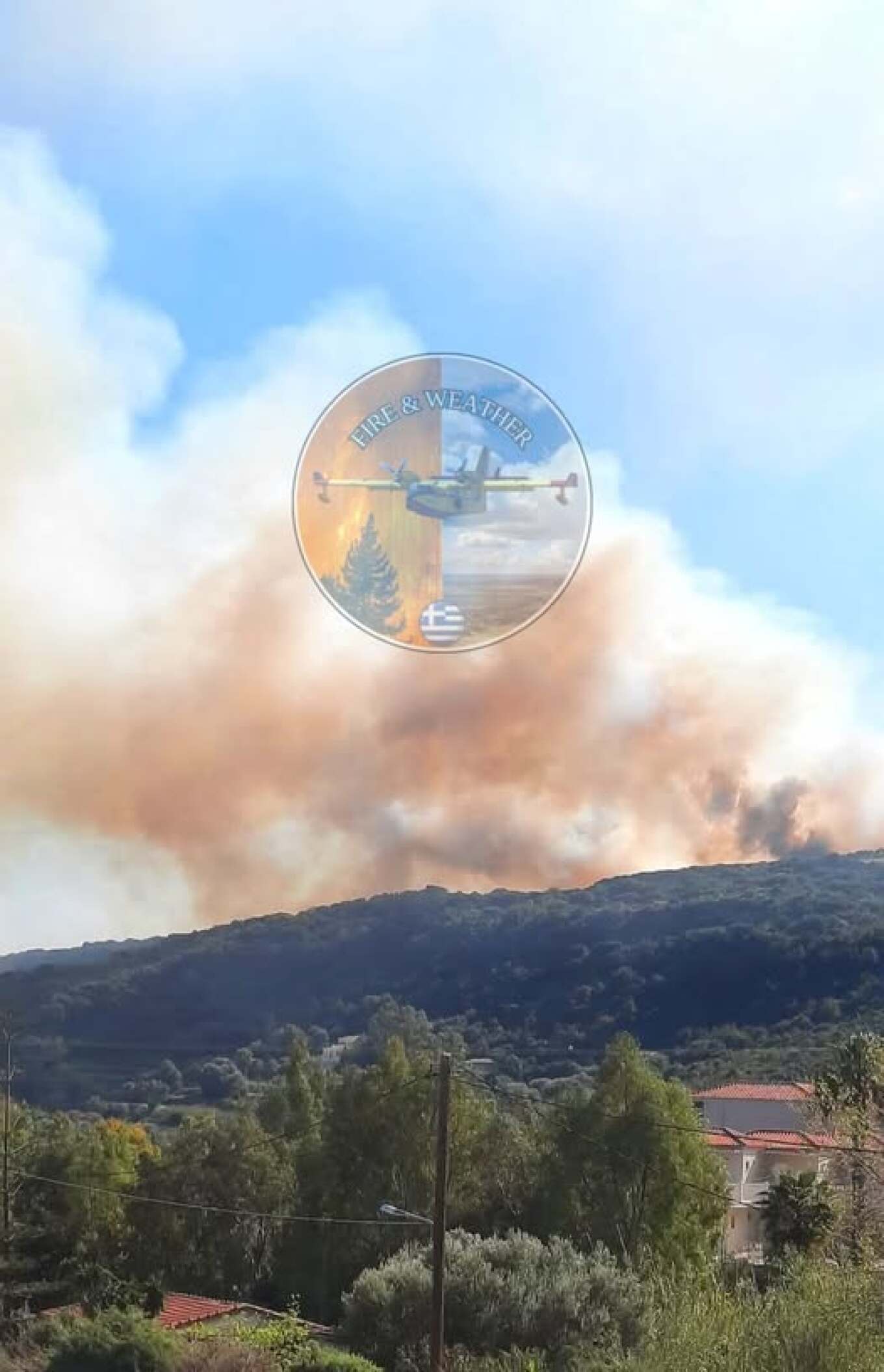 Φωτιά σε δασική έκταση στην Κεφαλονιά