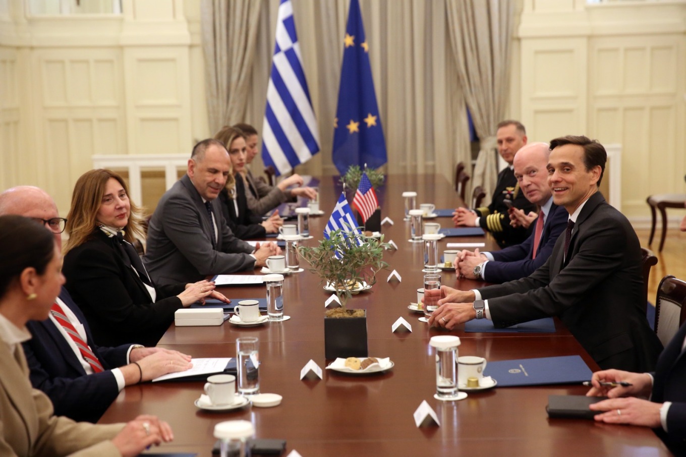  Τι συζήτησε ο Γεραπετρίτης με τον μόνιμο αντιπρόσωπο των ΗΠΑ στο NATO