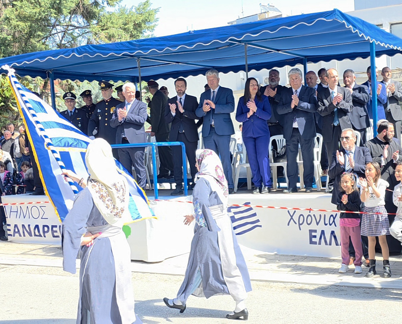 Στον εορτασμό της 25ης Μαρτίου στην Αλεξάνδρεια ο Τάσος Μπαρτζώκας